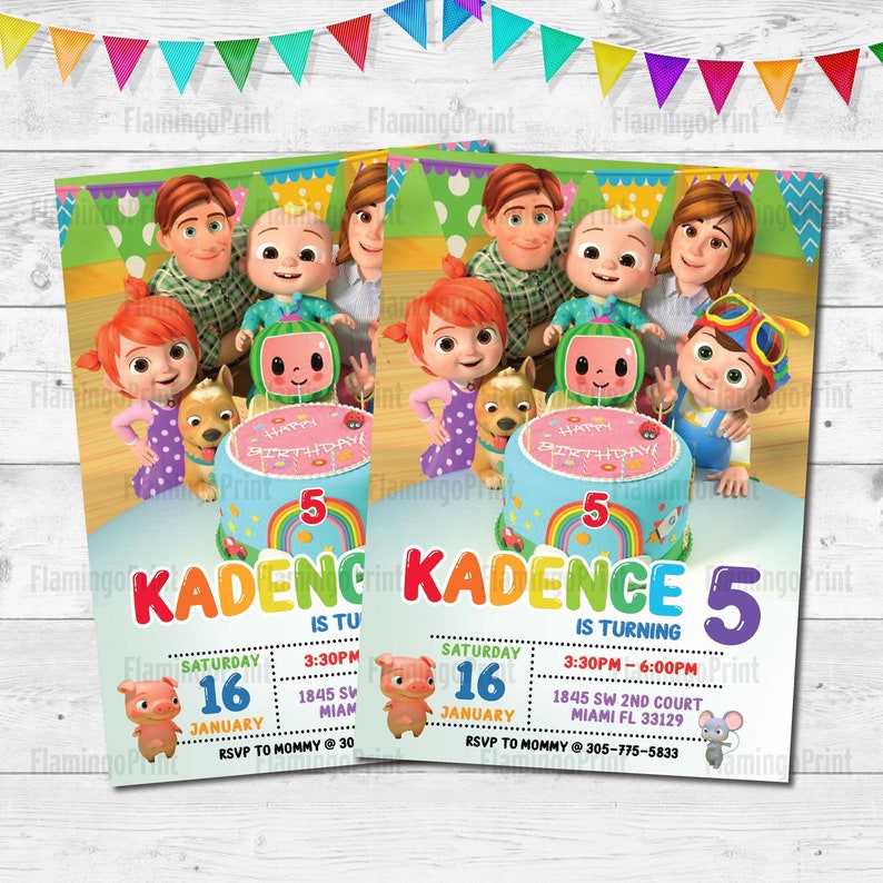 Digital Birthday invitation. invites. Etsy