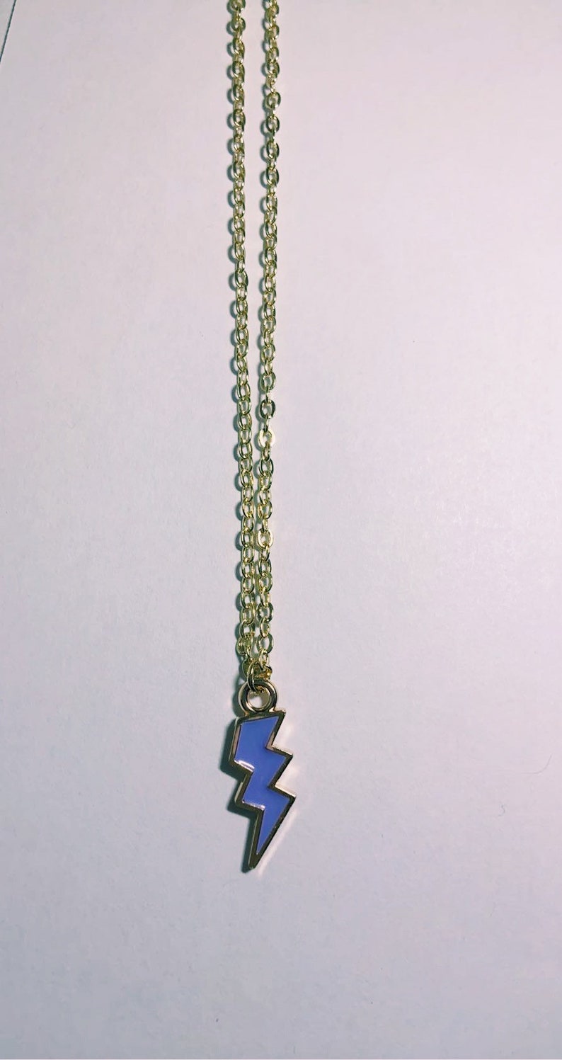 Lightning bolt necklace