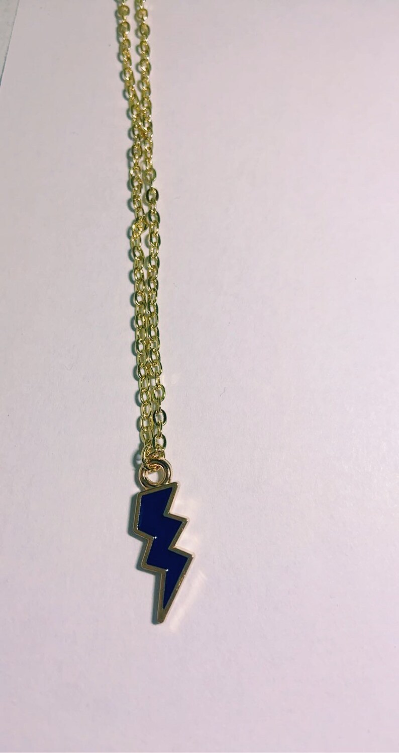 Lightning bolt necklace