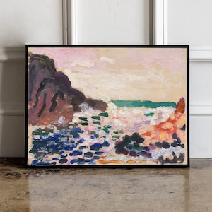 Marine by Henri Matisse Poster, Henri Matisse Exhibition Print, Henri Matisse wall art, Contemporary Print, Mid Century Modern
