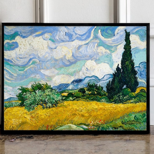 Vincent Van Gogh Exhibition Poster Vincent Van Gogh Print - Etsy