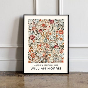 William Morris Poster, William Morris Print, William Morris Wall Art, Vintage Poster, Morris Vintage Floral Print, Contemporary Print