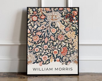Affiche William Morris, William Morris Print, William Morris Art, Affiche vintage, Imprimé floral, Imprimé floral vintage
