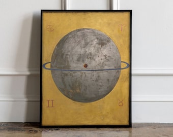 Hilma af Klint Art Print, Hilma af Klint Poster, Abstract Poster, Art Reproduction, Hilma af Klint print, The Dove, No. 12