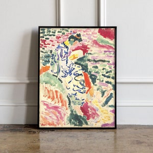 Henri Matisse Poster, Henri Matisse Kunst aan de muur, Henri Matisse print, Tentoonstelling Print, Matisse landschap poster