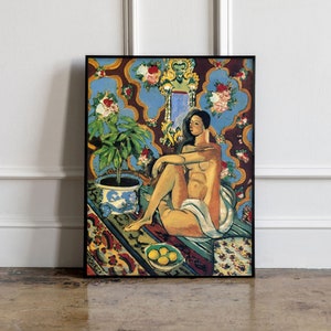 Henri Matisse-poster, Henri Matisse-muurkunst, Henri Matisse-afdruk, tentoonstellingsafdruk, Matisse-landschapsposter