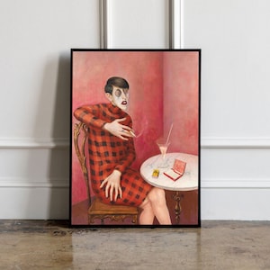 Otto Dix - Retrato de S. Von Harden Impresión, Cartel de la exposición Otto Dix, Impresión minimalista, Idea de regalo, Impresión contemporánea, Impresión de arte moderno