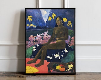 Paul Gauguin The seed of the Areoi print, Paul Gauguin poster, Paul Gauguin wall art, Paul Gauguin exhibition poster, Paul Gauguin print