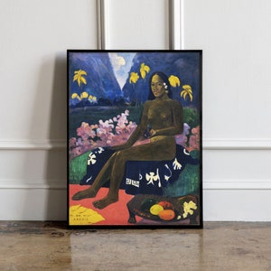 Paul Gauguin The seed of the Areoi print, Paul Gauguin poster, Paul Gauguin wall art, Paul Gauguin exhibition poster, Paul Gauguin print