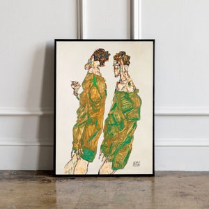 Egon Schiele Print - Devotion (1913), Egon Schiele Art Print, Egon Schiele Reproduction, Egon Schiele poster, Vintage Decor, Birthday Gift