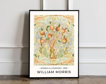 William Morris Poster, William Morris Print, Morris Wall Art Decor, vintage Poster, vintage Floral Print, Trendy Wall Art, Bedroom Wall art