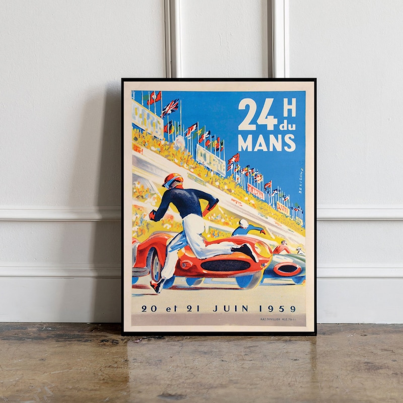 Racing Posters - Etsy
