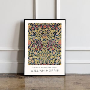 William Morris Poster, William Morris Print, William Morris Wall Art, Morris wall decor Morris Vintage Floral Print, Contemporary Print