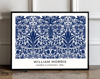 William Morris Poster, William Morris Print, William Morris FLoral Art, Contemporary Print, Floral Vintage Print, Famous Painting