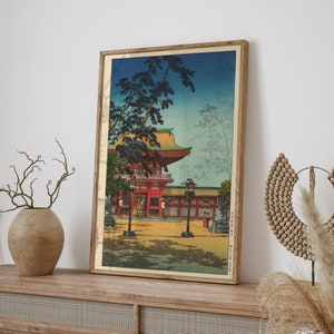 Tsuchiya Koitsu Japanese vintage woodblock poster, Tsuchiya Koitsu Print, Japanese Art Print, Japanese VIntage Art, Japanese modern print