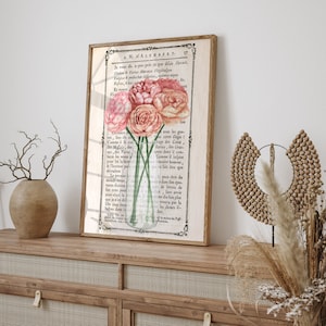 Blumen Aquarell Einmachglas Wand Kunstdruck Poster, Wildblumen Malerei, Bauernhaus Dekor, Wildblumen Druck, Florale Malerei, moderne Kunst