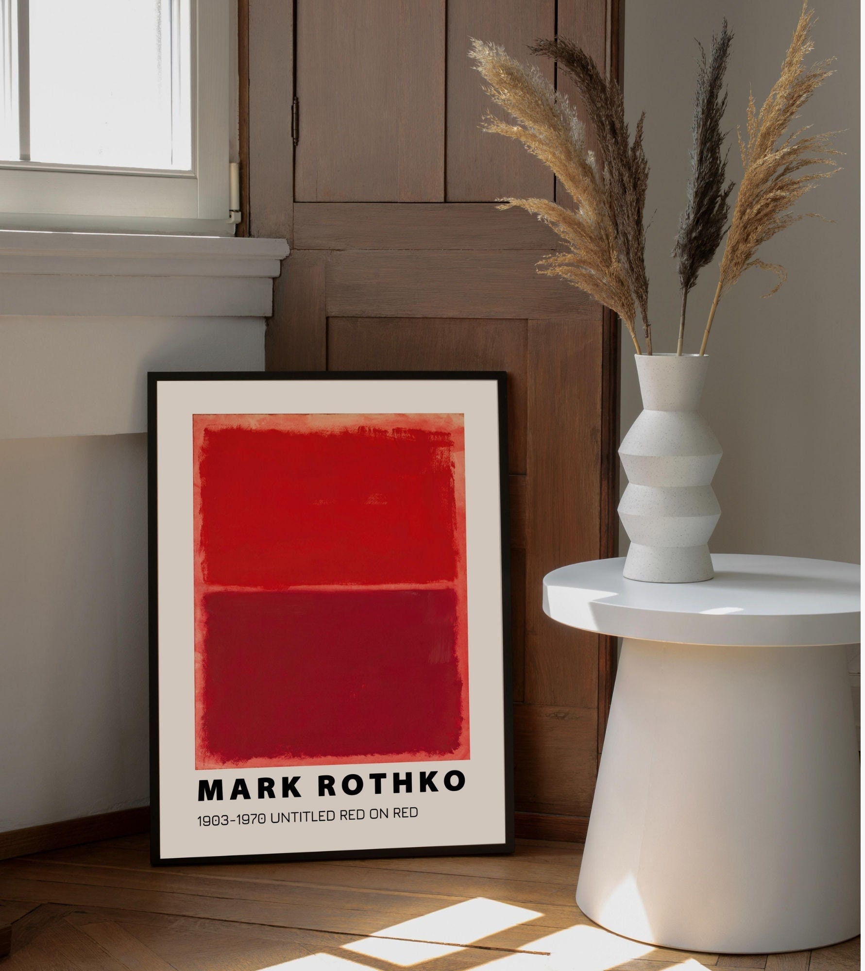 Mark Rothko Exhibition Poster Mark Rothko Art Print Abstract - Etsy