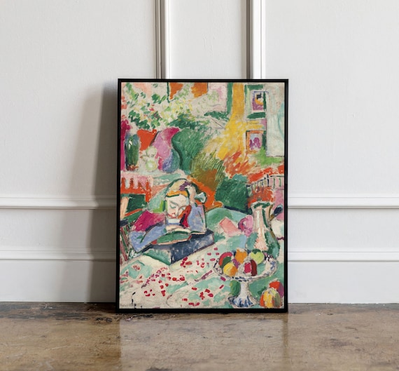 Henri Matisse Poster, Henri Matisse Wall art, Henri Matisse print, Exhibition Print, Matisse landscape poster