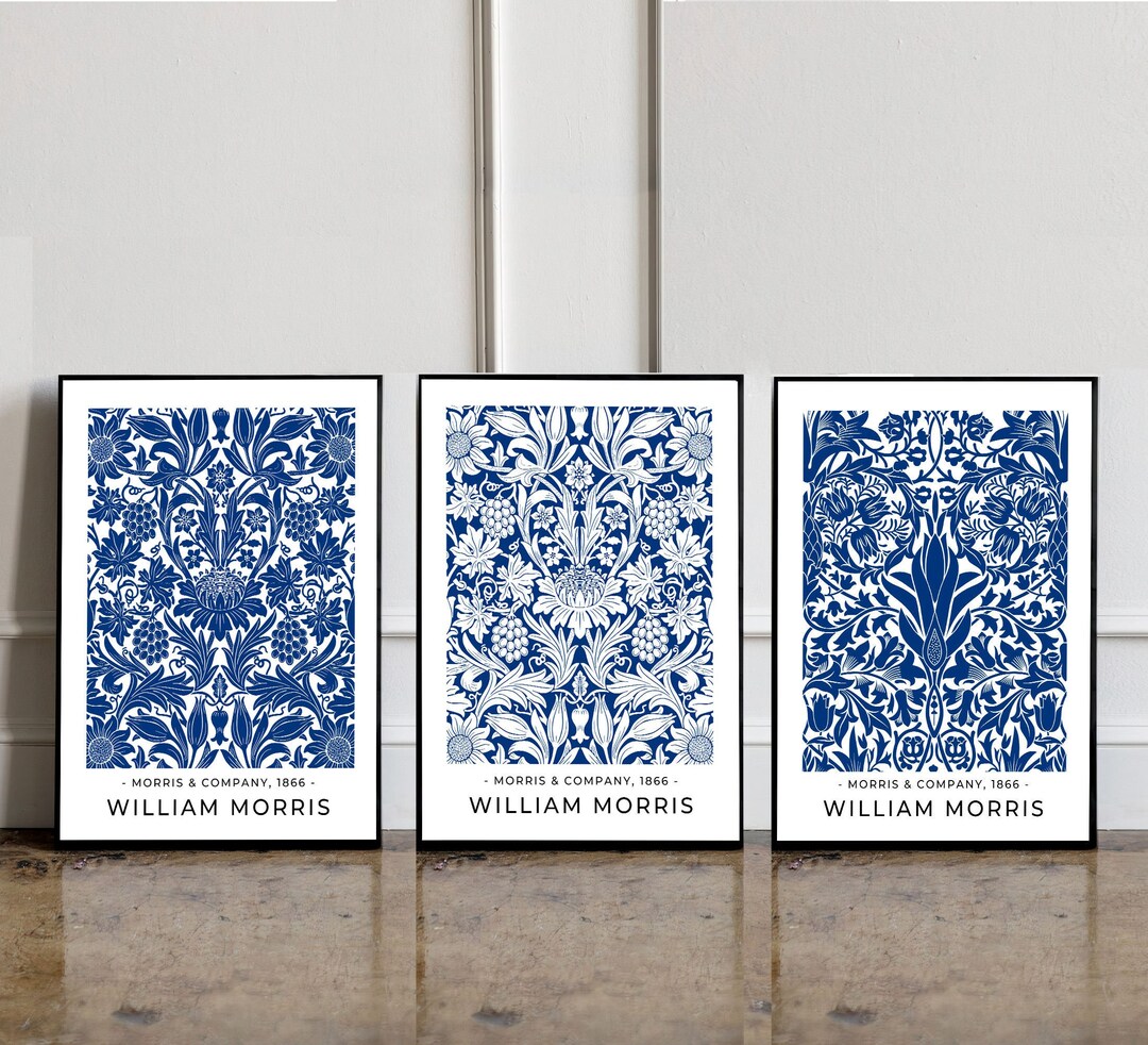 SET OF 3 William Morris Posters William Morris Print William - Etsy
