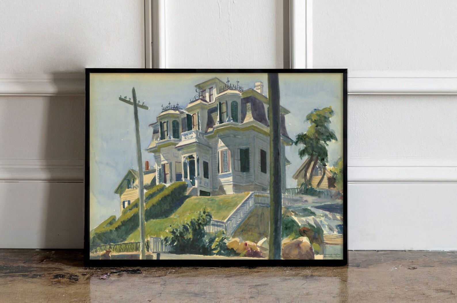 Edward Hopper Haskells House Poster Edward Hopper Print Etsy New Zealand