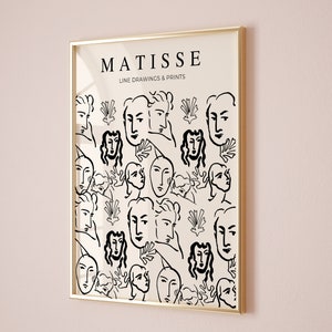 Henri Matisse Le Buisson Poster, Henri Matisse Wall art, Henri Matisse print, Exhibition Print, Matisse home decor poster, Gift for friends