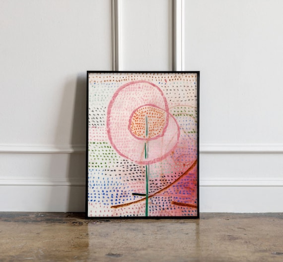 Paul Klee Blossoming (1934) Print, Paul Klee Poster, Paul Klee Art