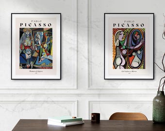 SET OF 2 Pablo Picasso Exhibition Posters, Pablo Picasso