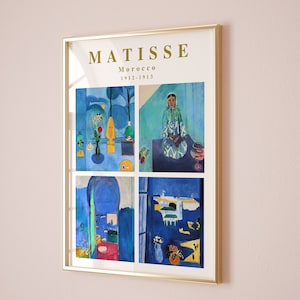 Henri Matisse Poster, Matisse Maroco poster, Matisse Wall art decor, Henri Matisse Print, Matisse wall art, Gift For mum, Gift for friends