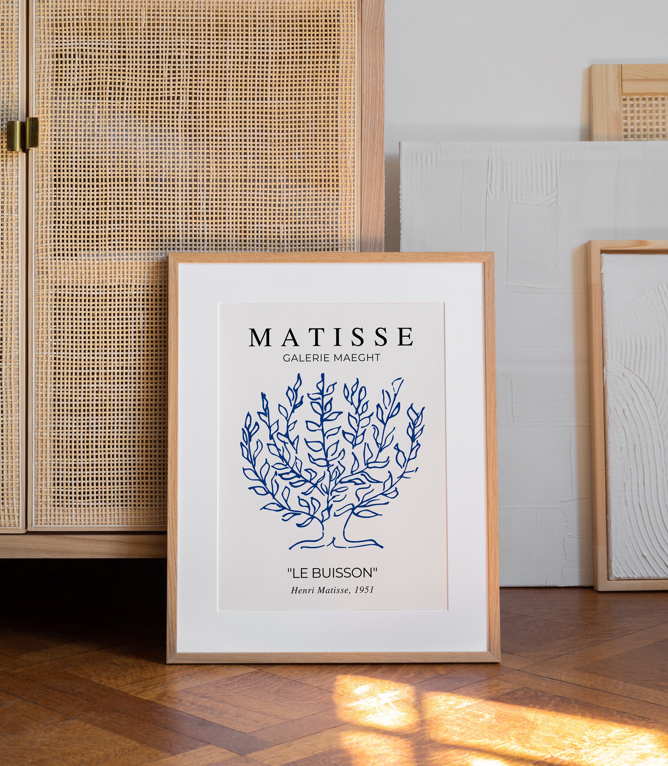 Henri Matisse Le Buisson Poster Henri Matisse Wall Art Henri Etsy