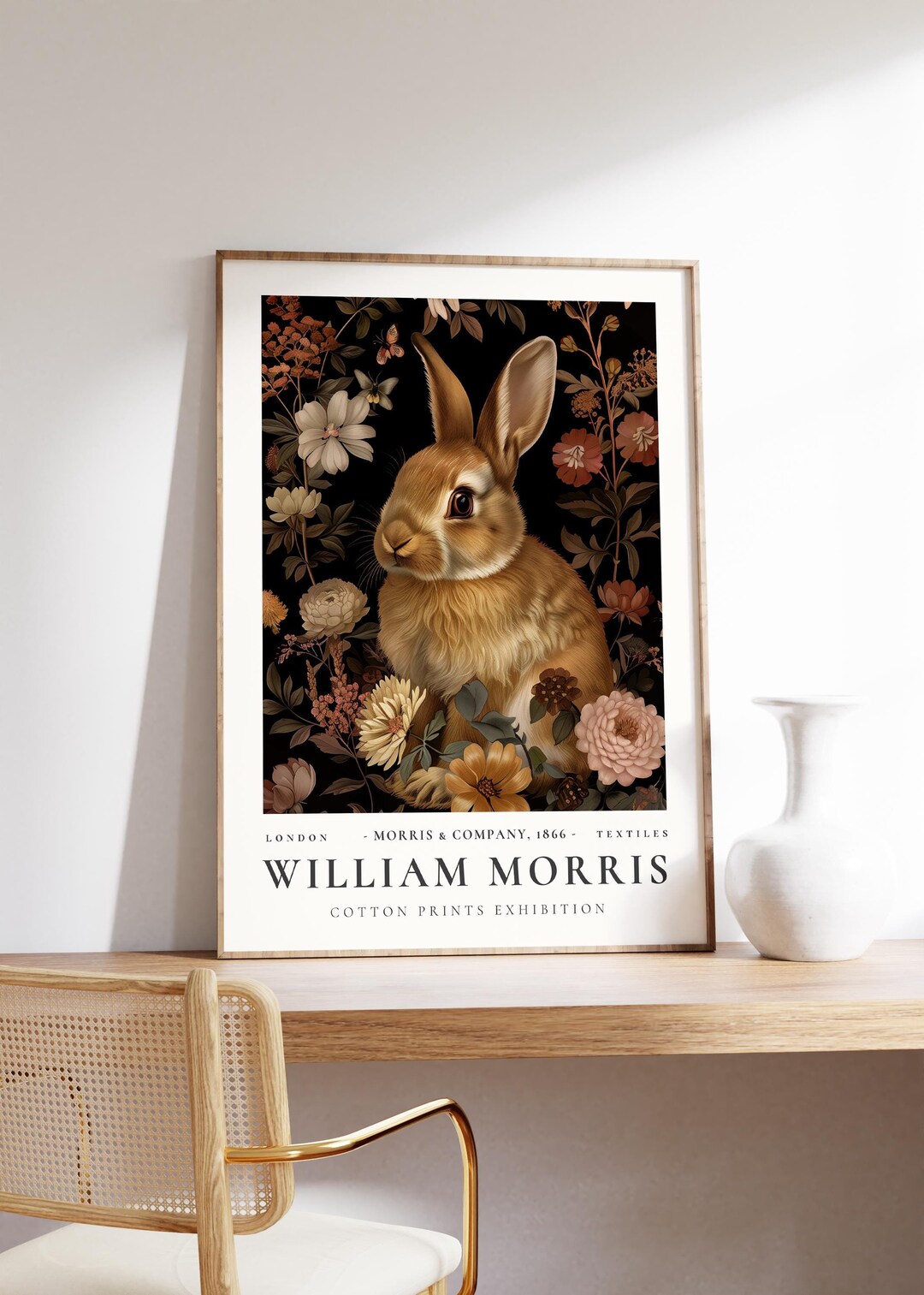 William Morris Wall Art Print, William Morris Poster, Vintage Poster ...