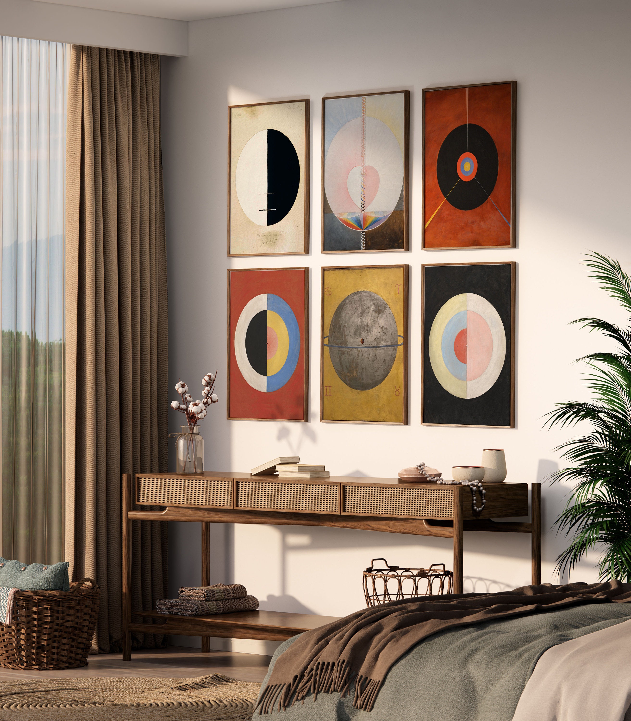 ヒルマ・アフ・クリント ポスターセット、ヒルマ・アフ・クリント展