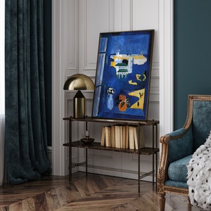 Henri Matisse Window at Tangier Poster, Henri Matisse Wall Art, Henri