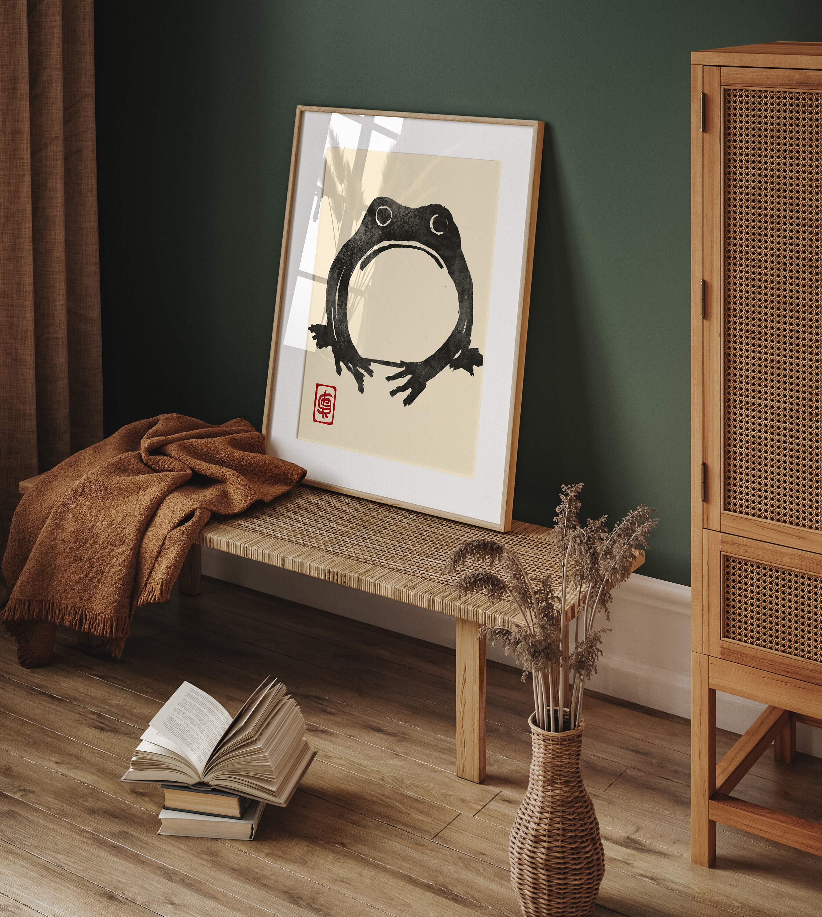 Matsumoto Hoji Frog Print,matsumoto Hoji Frog Poster, Japanese Frog ...