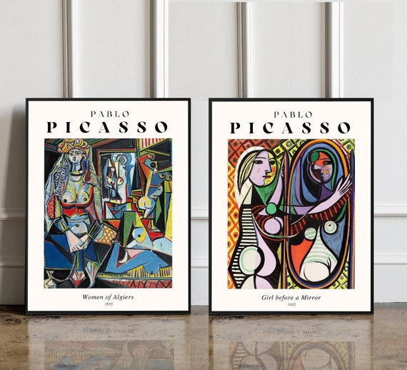 SET OF 2 Pablo Picasso Exhibition Posters, Pablo Picasso
