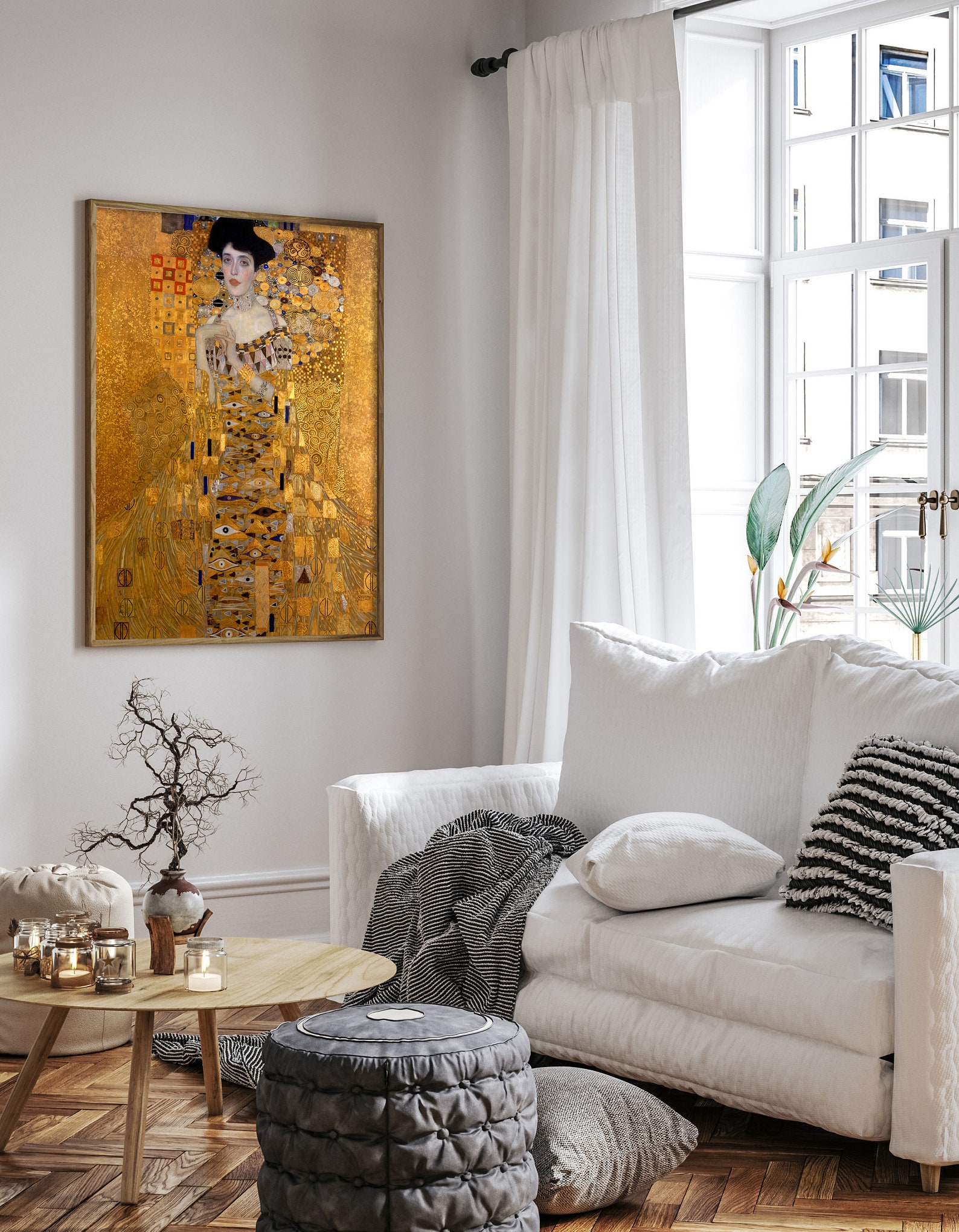 Gustav Klimt the Woman in Gold Poster Adele Bloch-bauer | Etsy