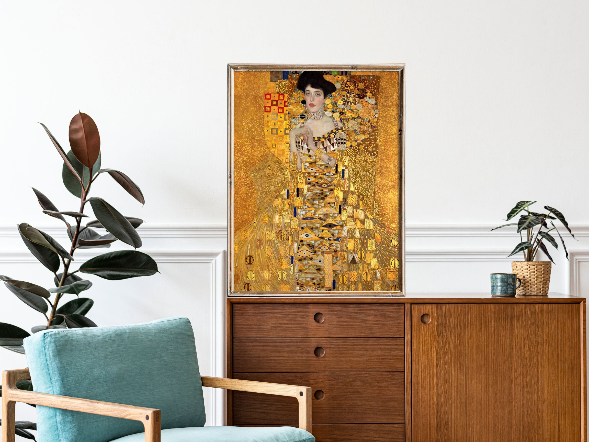 Gustav Klimt the Woman in Gold Poster, Adele Bloch-bauer Poster, Gustav ...