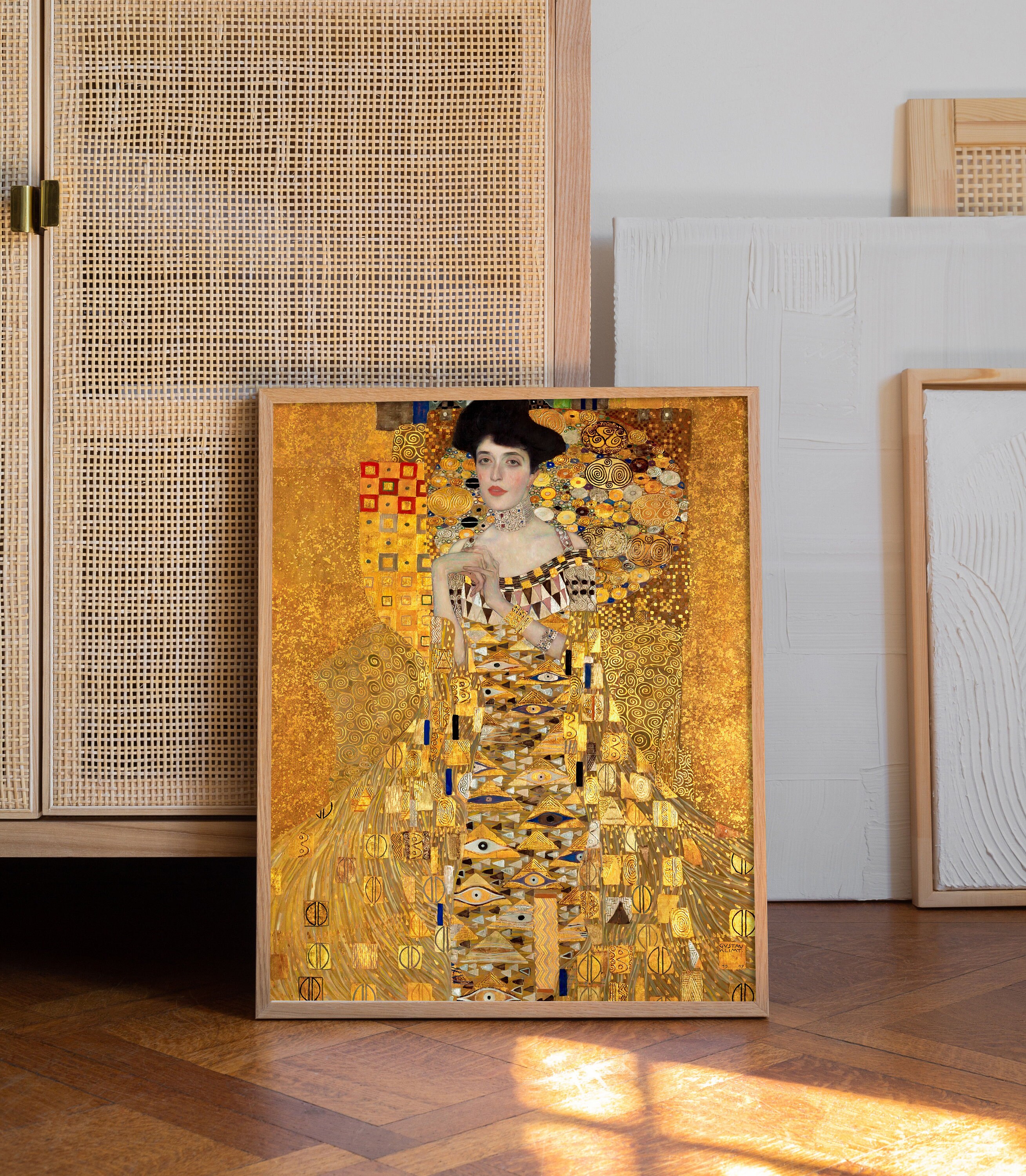 Gustav Klimt the Woman in Gold Poster, Adele Bloch-bauer Poster, Gustav ...