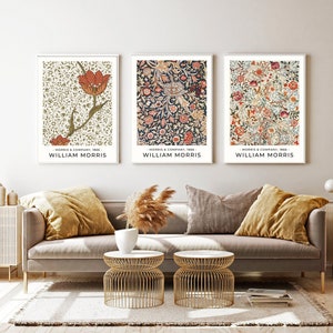 SET OF 3 William Morris Posters William Morris Print William - Etsy