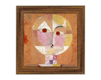 Cartel de la exposición del museo Paul Klee, Arte moderno, Impresión de la exposición de Paul Klee, Arte de la pared del dormitorio, Idea de regalo de cumpleaños para mamá para amigos