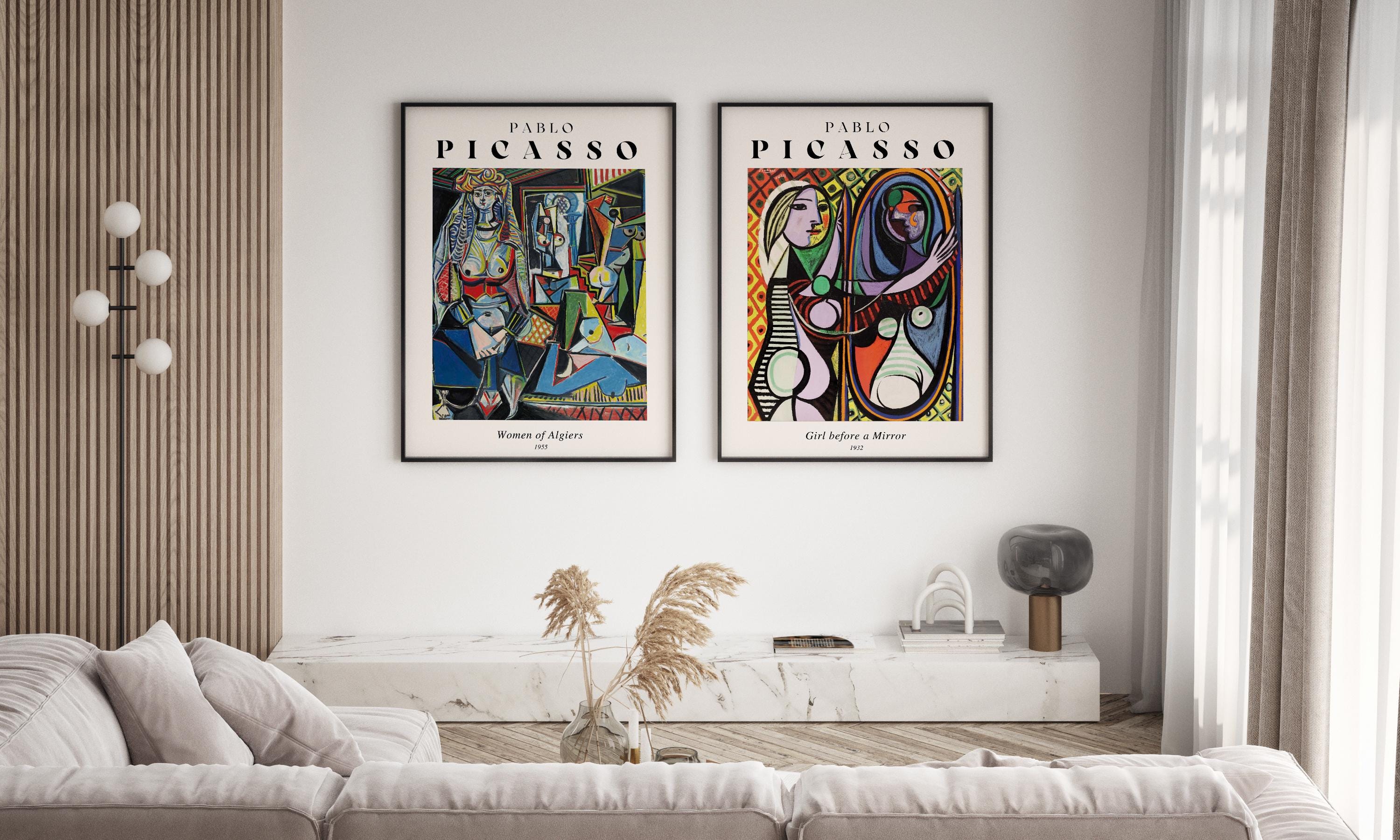 SET OF 2 Pablo Picasso Exhibition Posters, Pablo Picasso