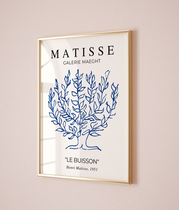 Henri Matisse Le Buisson Poster, Henri Matisse Wall Art, Henri