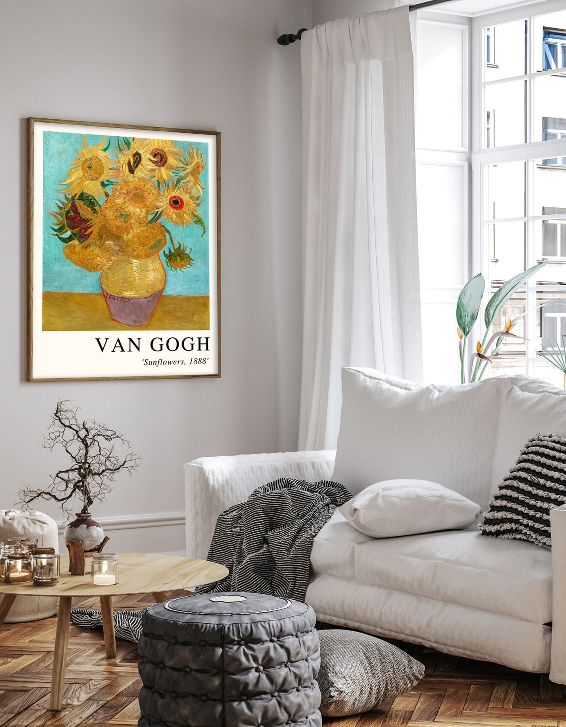 Vincent Van Gogh Posters Sunflower Poster Van Gogh Wall Art - Etsy
