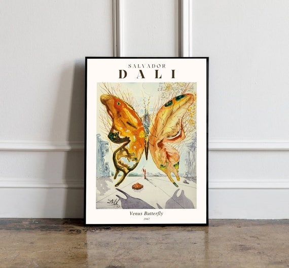 Salvador Dali Surrealism Butterfly