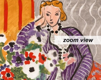 アンリマティス　　紫のローブ　　額付き il_340x270.3606941729_an1p.jpg