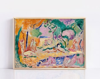 Henri Matisse Landscape near Collioure Poster, Henri Matisse Exhibition Print, Matisse wall art, Contemporary Print, Mid Century Modern