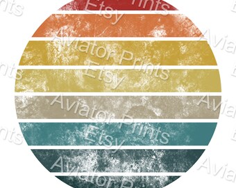 Download Retro Sun Etsy