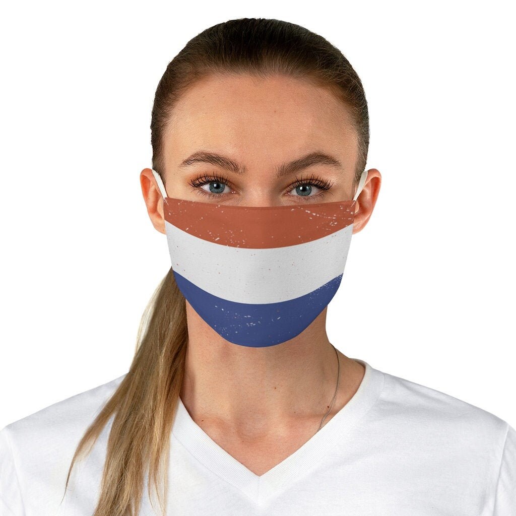 Netherlands Flag Face Mask Holland Flag Mask Dutch Flag Etsy