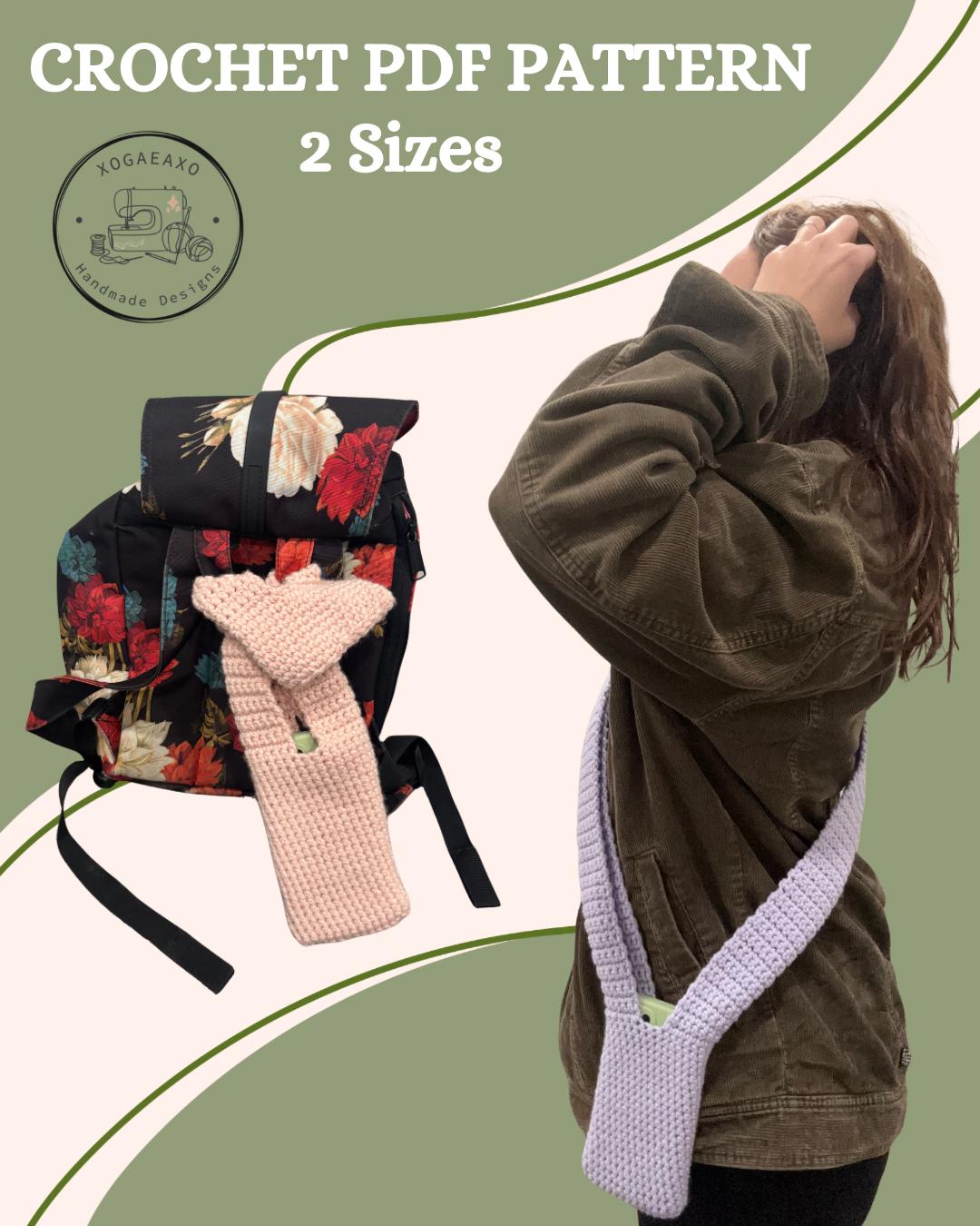 31 Crochet Sling Bags with Crossbody Bags, Tote Bags, and Keychain Styles 30 2 Sizes Easy Beginner Crochet phone pouch