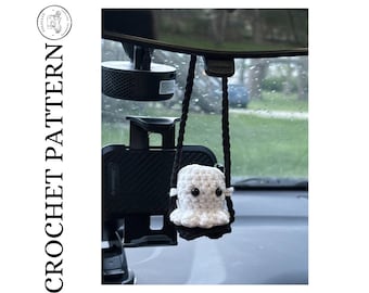 Häkelanleitung für einen kleinen Geist, Mini-Geist-Amigurumi-Anleitung, Halloween-Häkelanleitung (PDF), Niedliche Geisteranleitung, Einfache Häkelanleitung