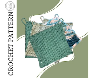 Washcloth Crochet Pattern Easy Diy Reusable Washcloth Handmade Gift Ideas Modern Crochet House Decor